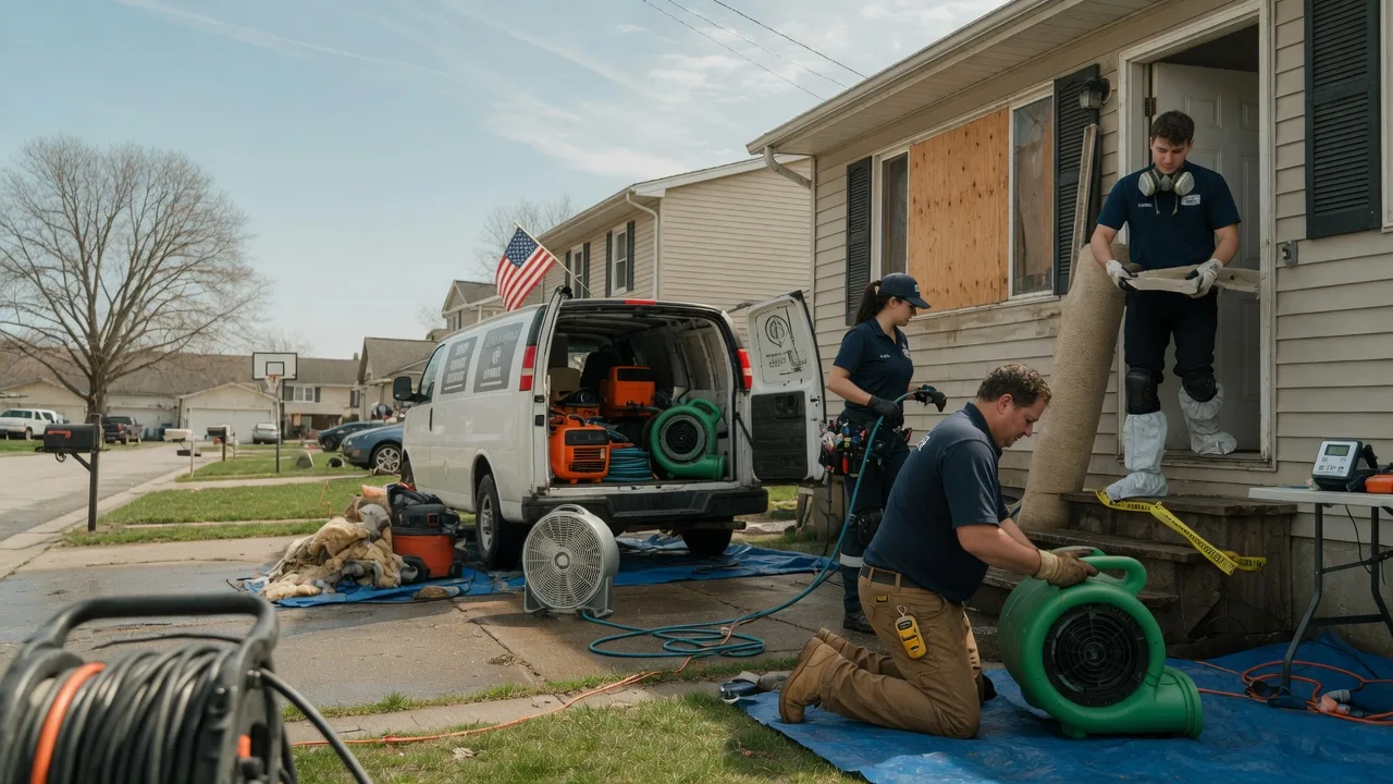 Water Damage Restoration in Walkerville, MI near me
